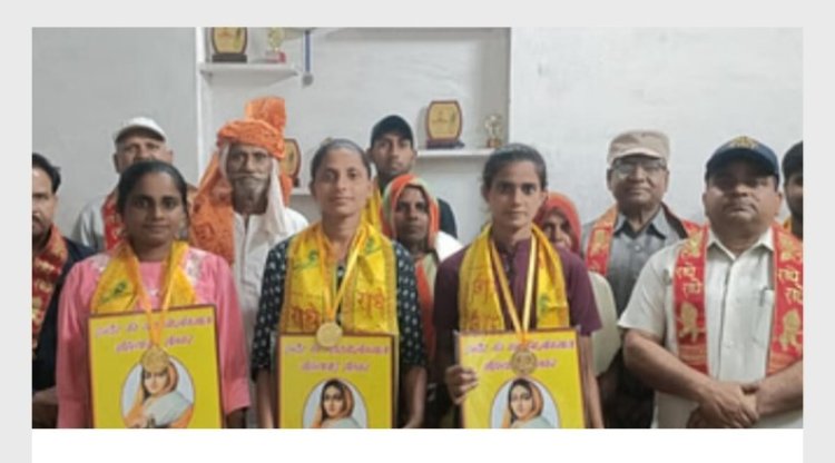 एक साथ वर्दी पहनेगी पाली गांव की तीन सगी बहनें