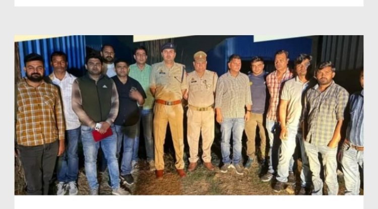 कोसीकला पुलिस की मुठभेड़ में चार बदमाश गिरफ्तार 2 की टांग में लगी गोली