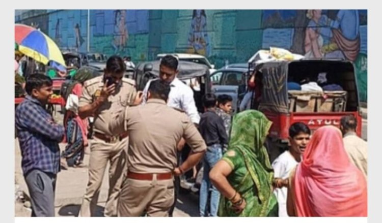 छटीकरा गांव की महिला की रिपोर्ट दर्ज...दरोगा निलंबित किया