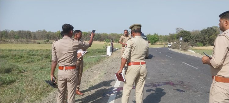 दवा लेकर लौट रहे वाइक व अज्ञात डी सी एम की आमने सामने टक्कर मे एक वाइक सवार की मौत दूसरा गम्भीर रुप से जख्मी