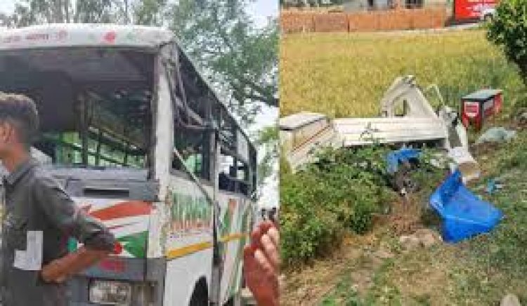 विकासनगर में उत्तरांचल होटल के पास दर्दनाक सड़क हादसा बाइक सवार की मौत