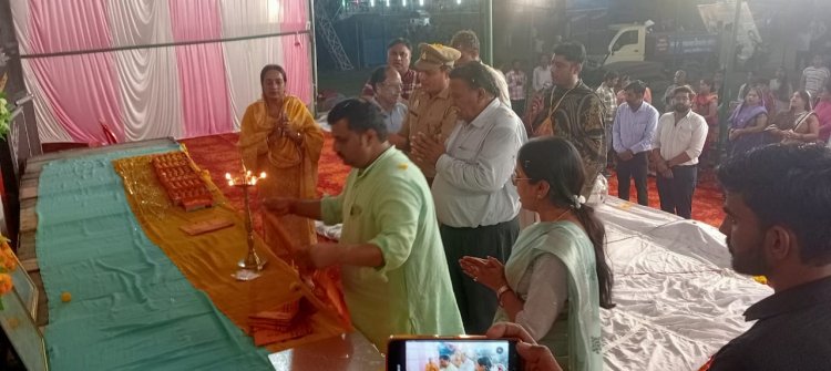 नगर पंचायत द्वारा धनुष यज्ञ मेला 2025 का हुआ शुभारंभ